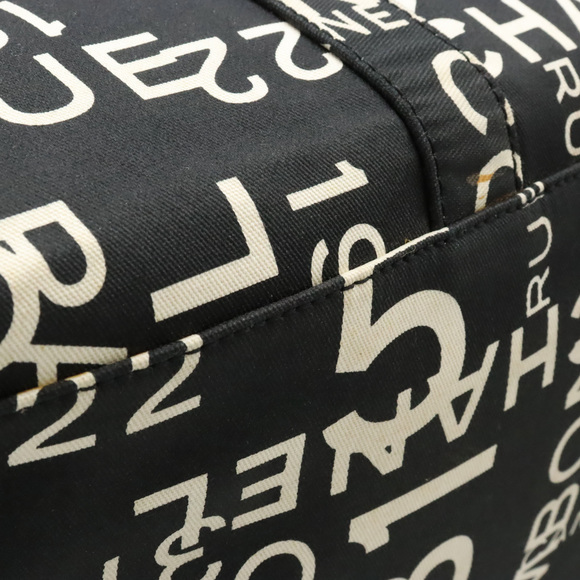 Chanel Chanel Canvas Plastic Chain Logo Tote Bag Canvas Tote Bag - Picture 8 of 8